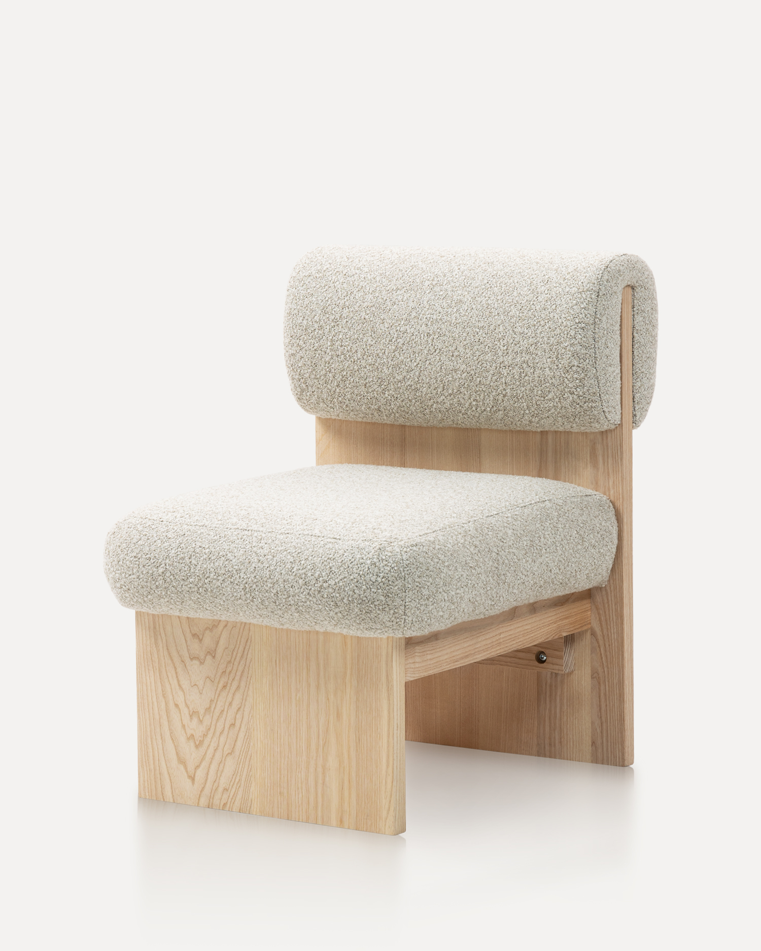 Silla acogedora de madera de ocio